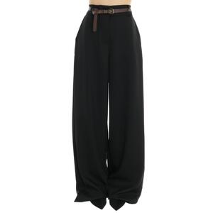 PANTALONE PALAZZO NERO